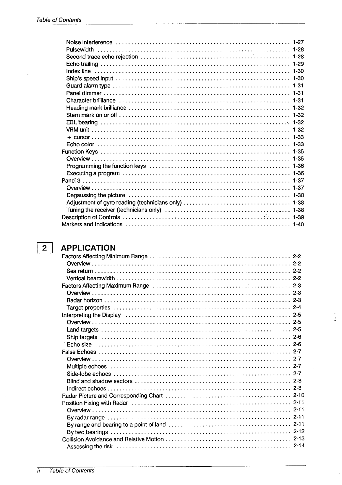 ' Furuno Fr 1425 Radar Operators Manual'
