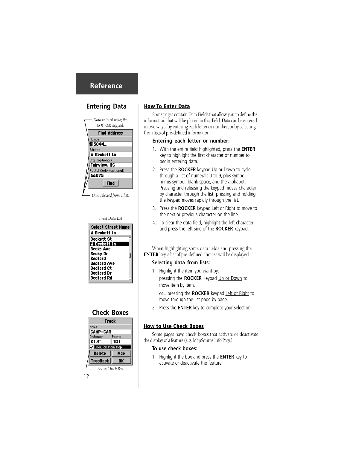 Garmin: Emap Handhelp Gps Unit