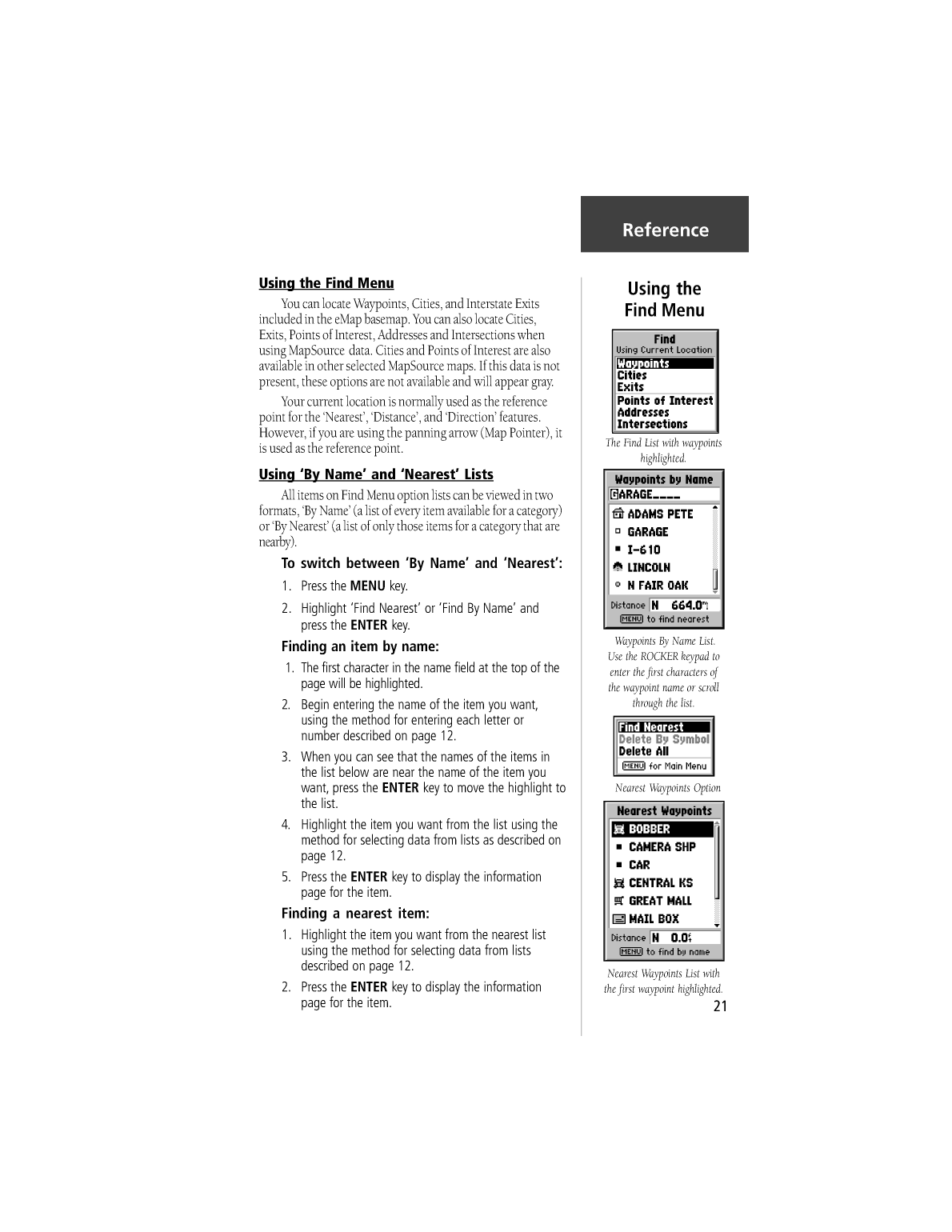 Garmin: Emap Handhelp Gps Unit