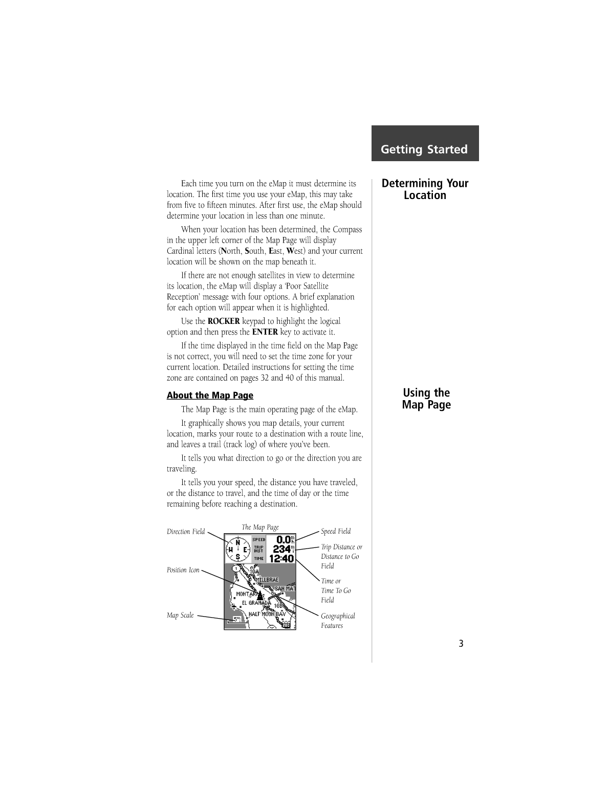 Garmin: Emap Handhelp Gps Unit