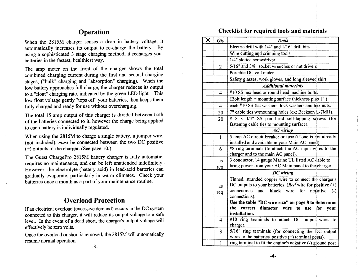 Guest 2815m Battery Charger