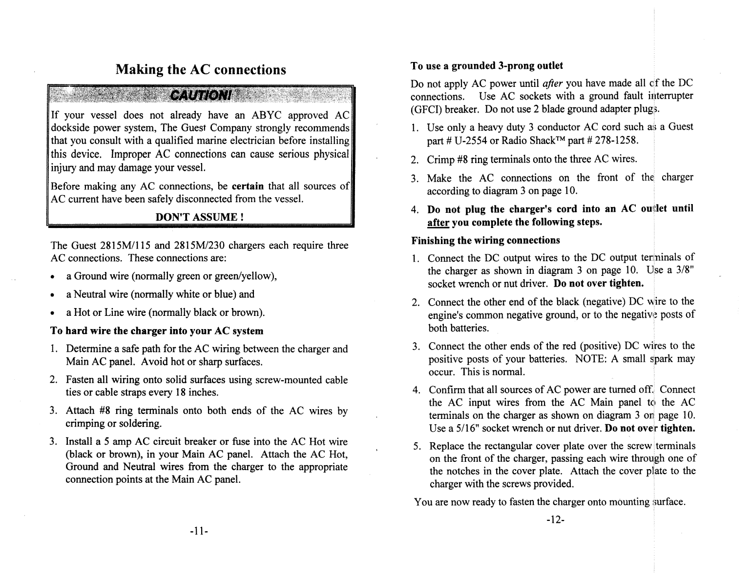 Guest 2815m Battery Charger a
