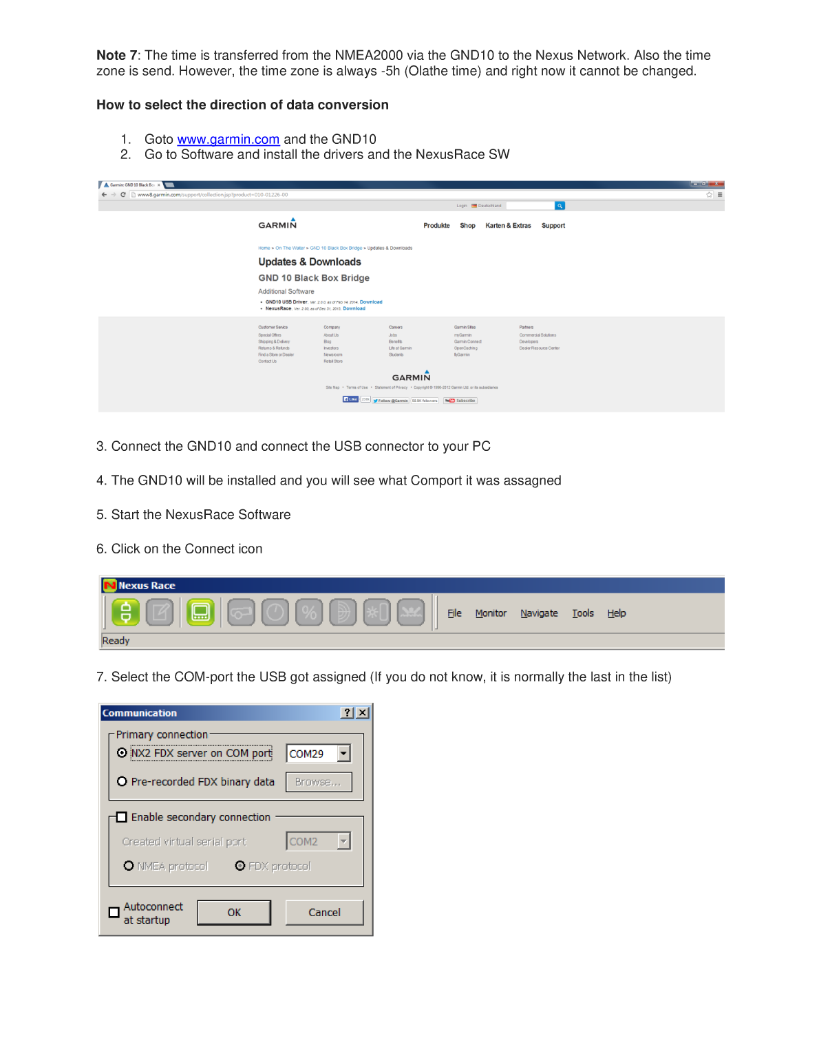 Garmin Gnd10 Fdx nmea200 Convertor