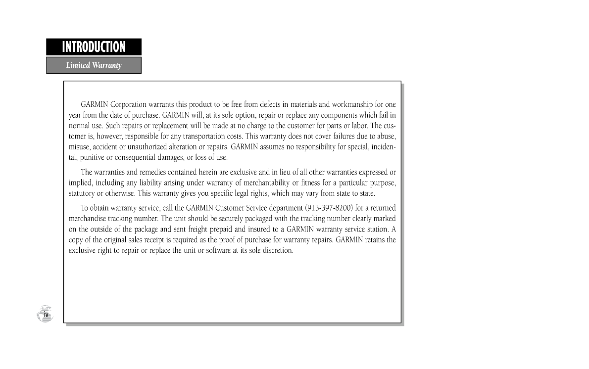 Gpsiii Owners Manual