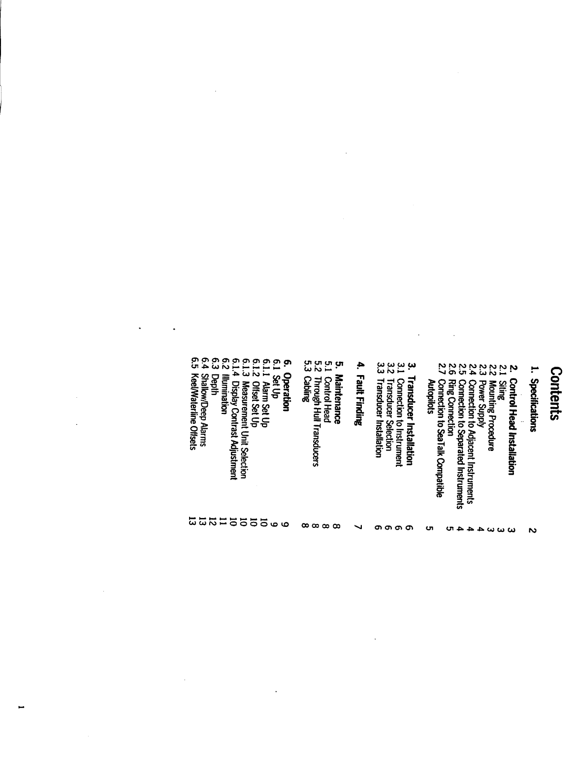 Autohelm Raymarine: St50 Depth St50 Depth Display And Transducer