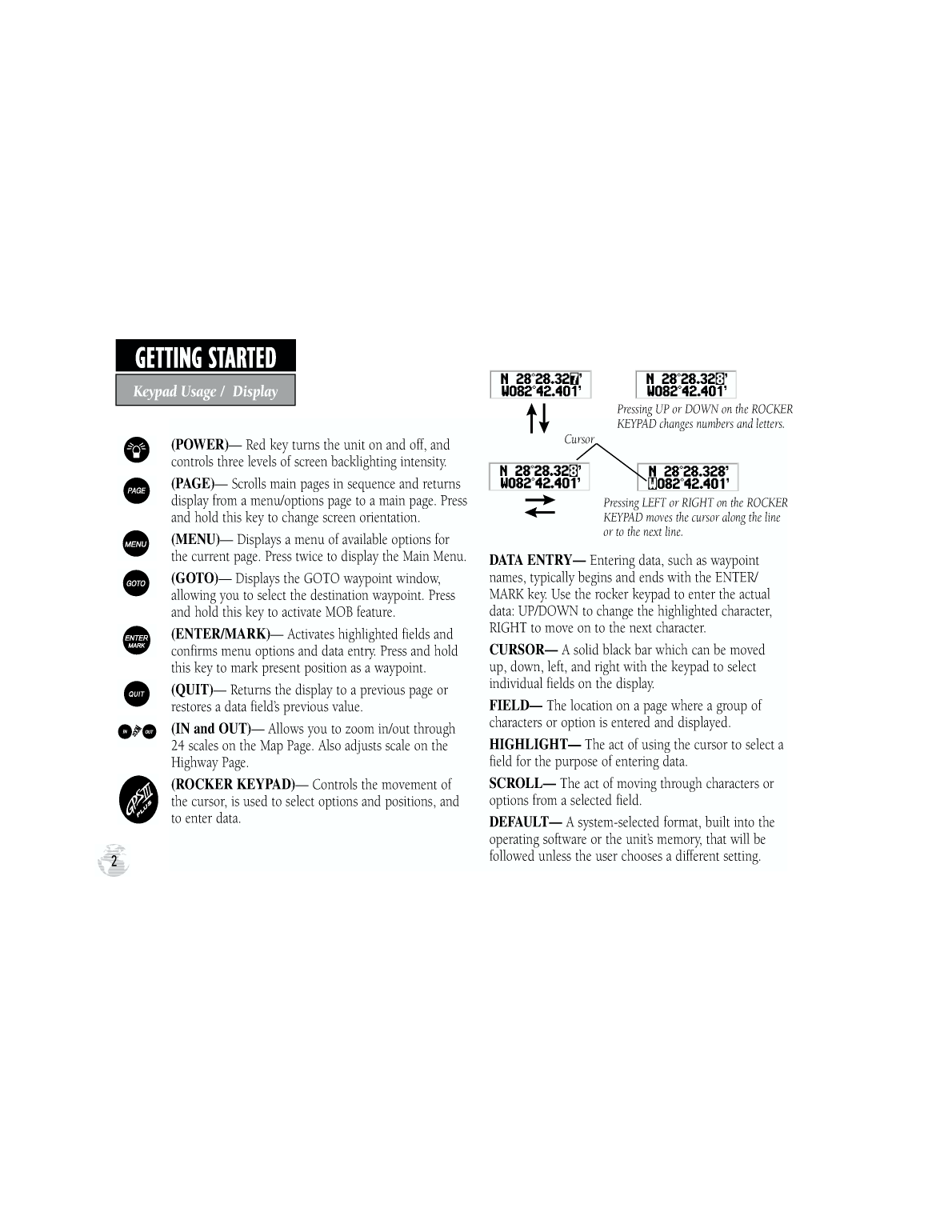 Gpsiii Plus Owners Manual