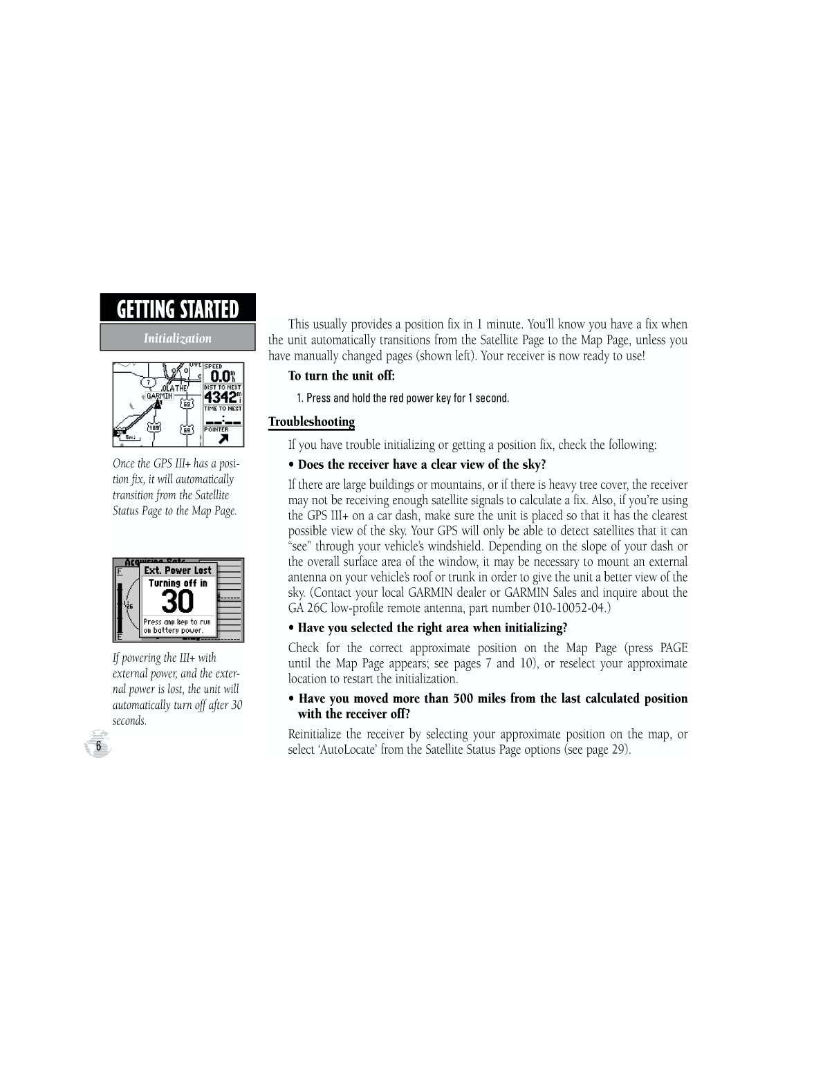 Gpsiii Plus Owners Manual