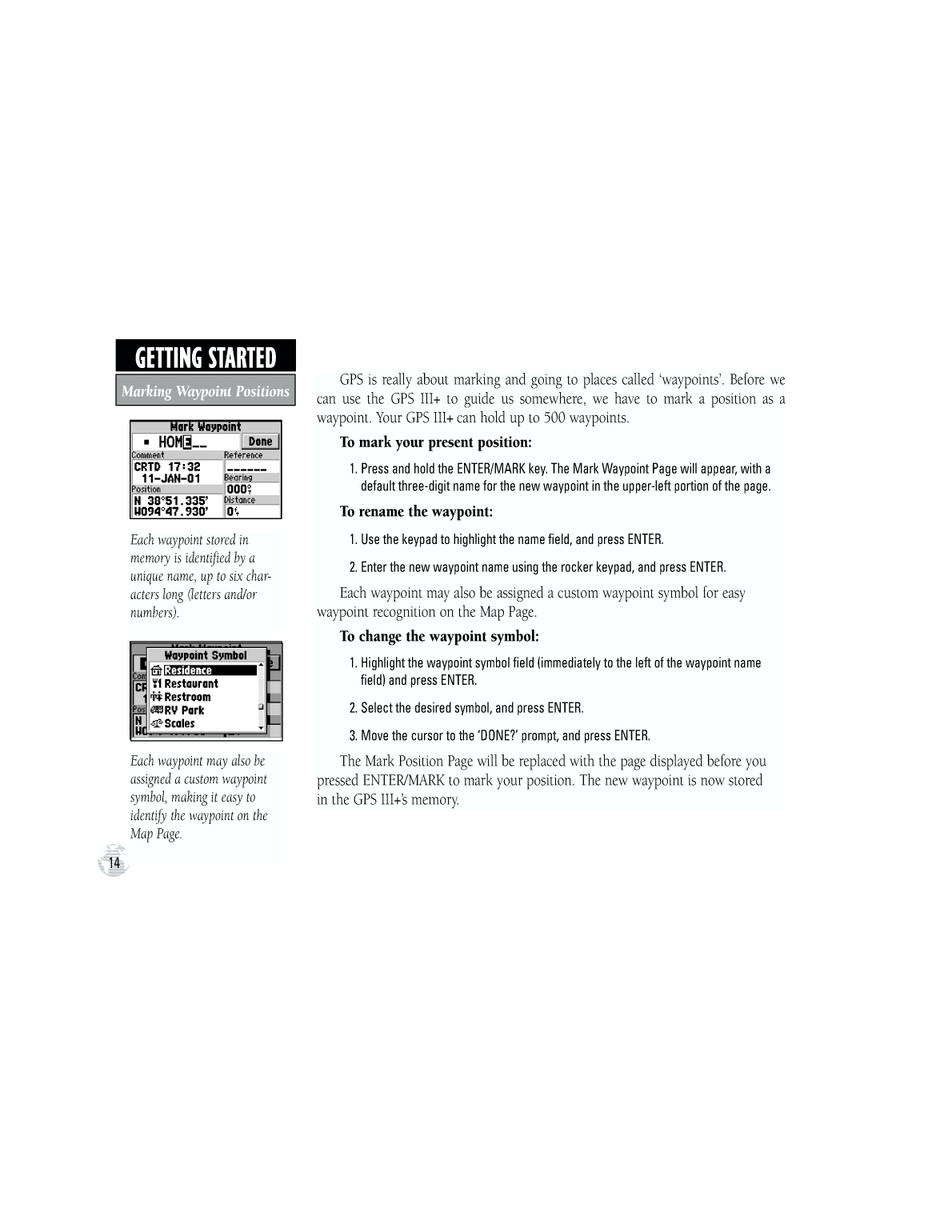 Gpsiii Plus Owners Manual