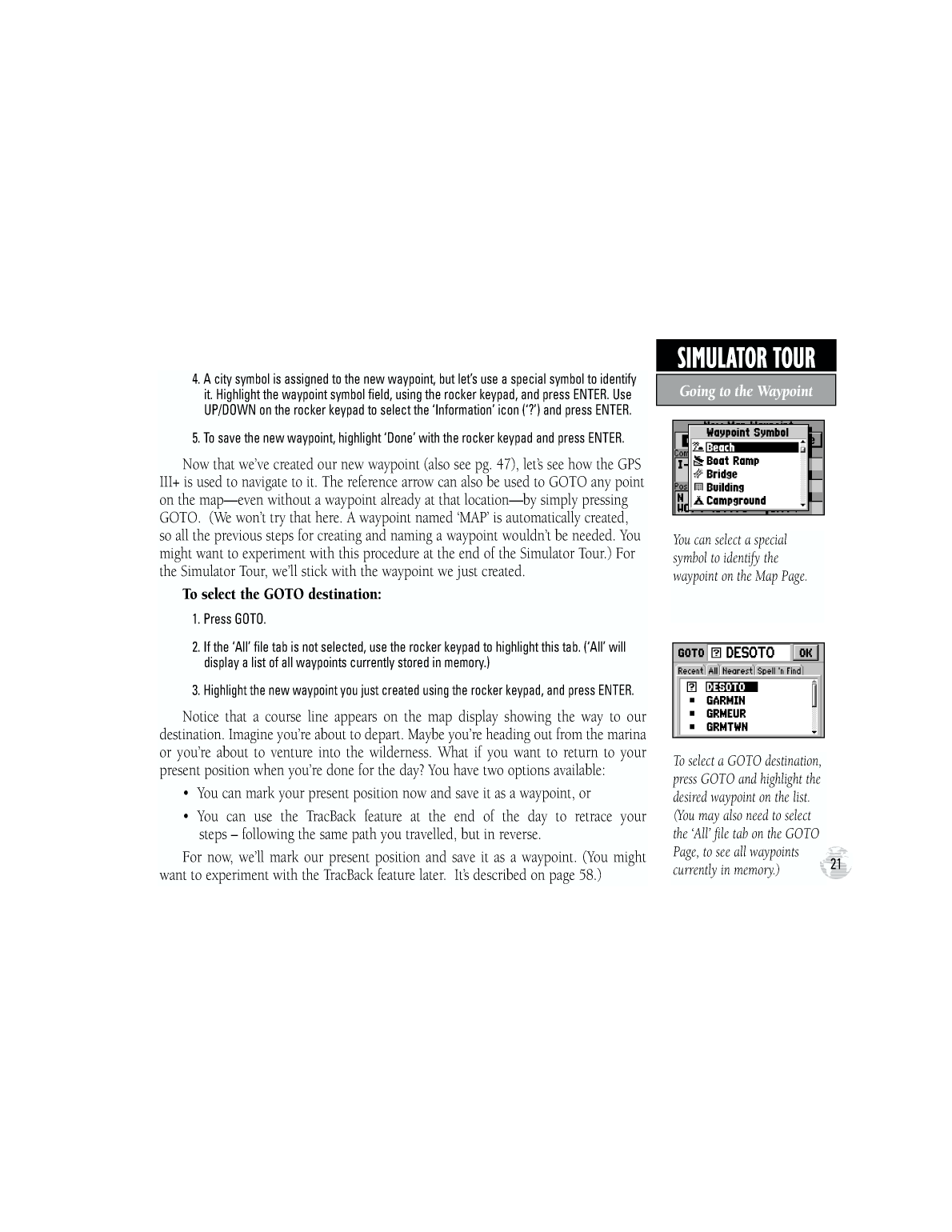 Gpsiii Plus Owners Manual