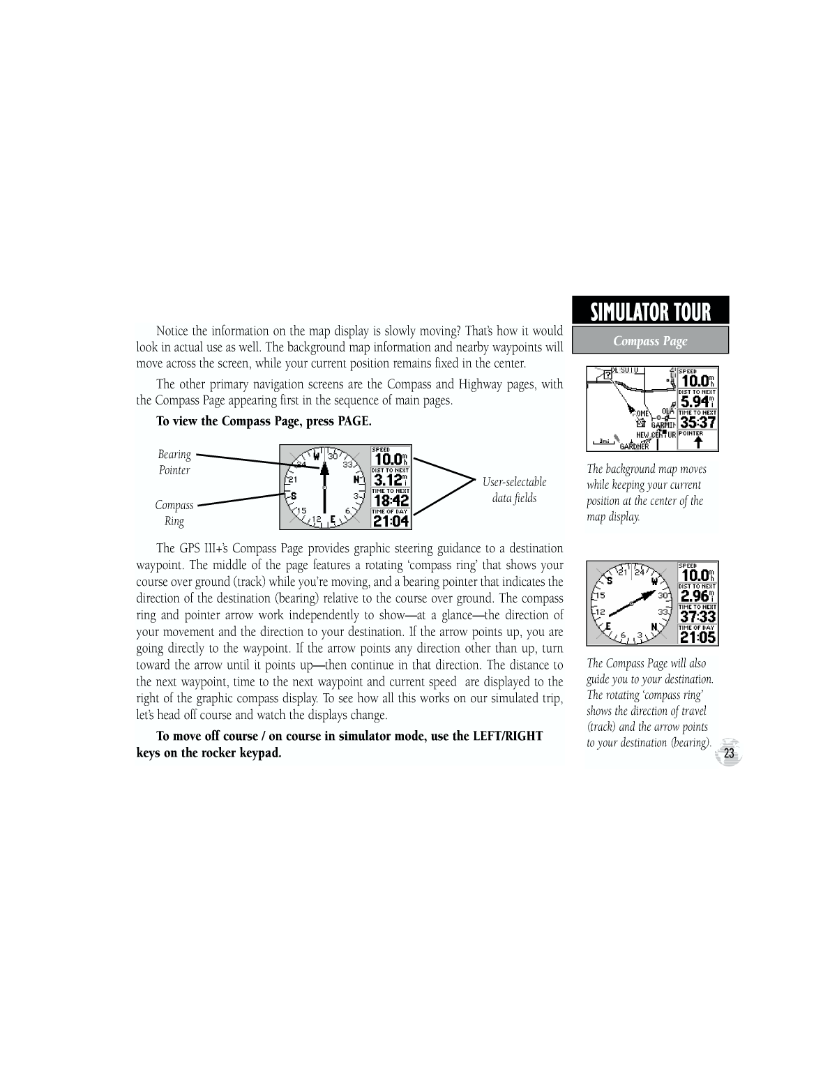Gpsiii Plus Owners Manual