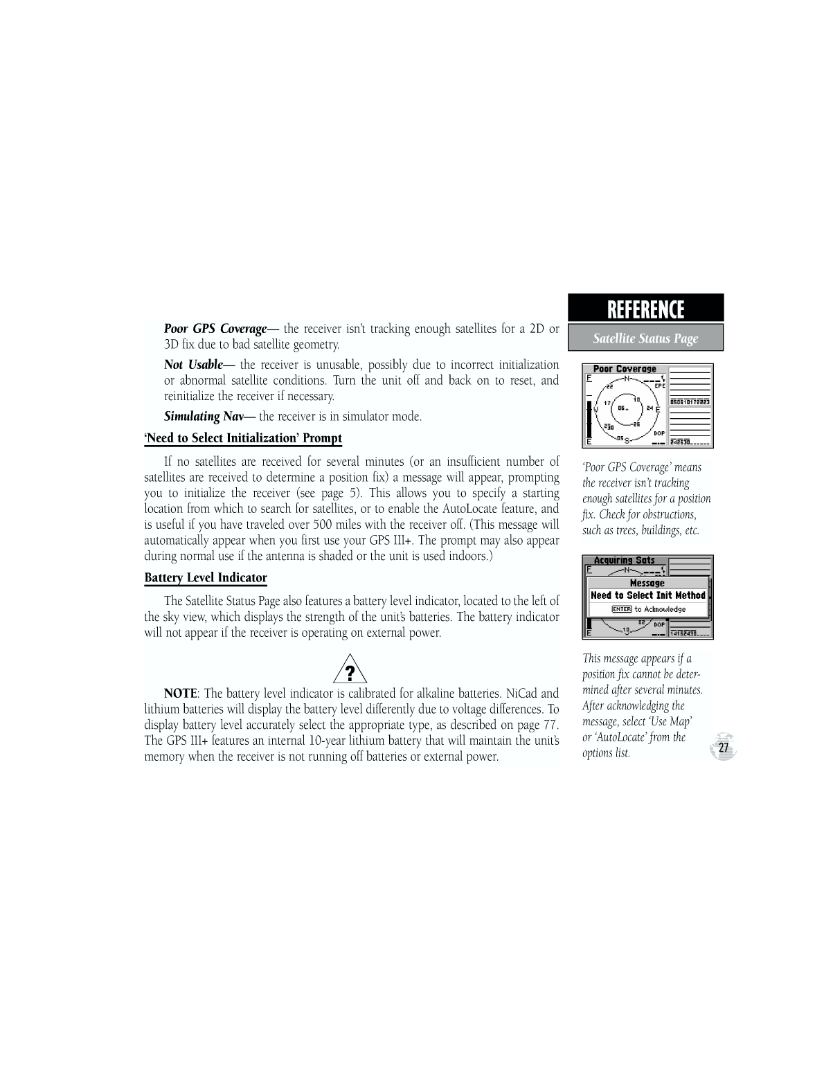 Gpsiii Plus Owners Manual