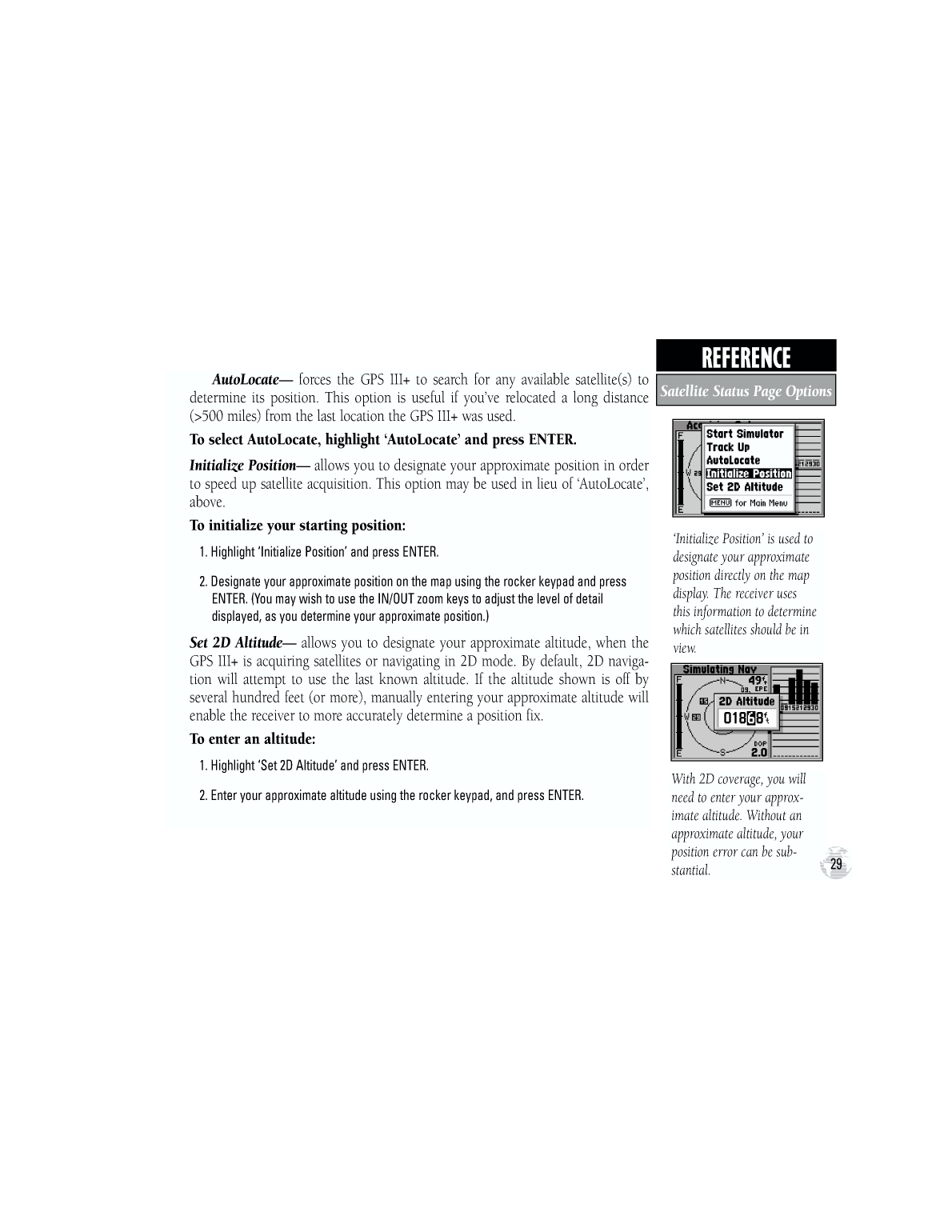 Gpsiii Plus Owners Manual