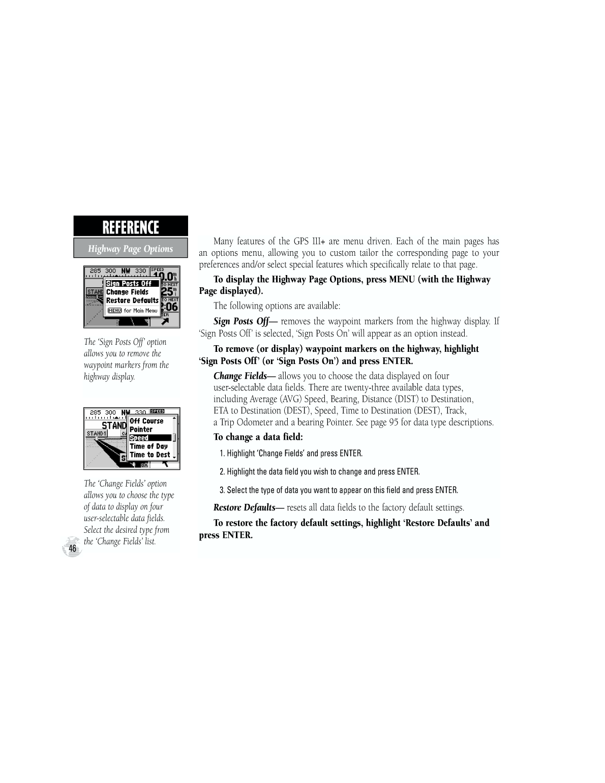 Gpsiii Plus Owners Manual