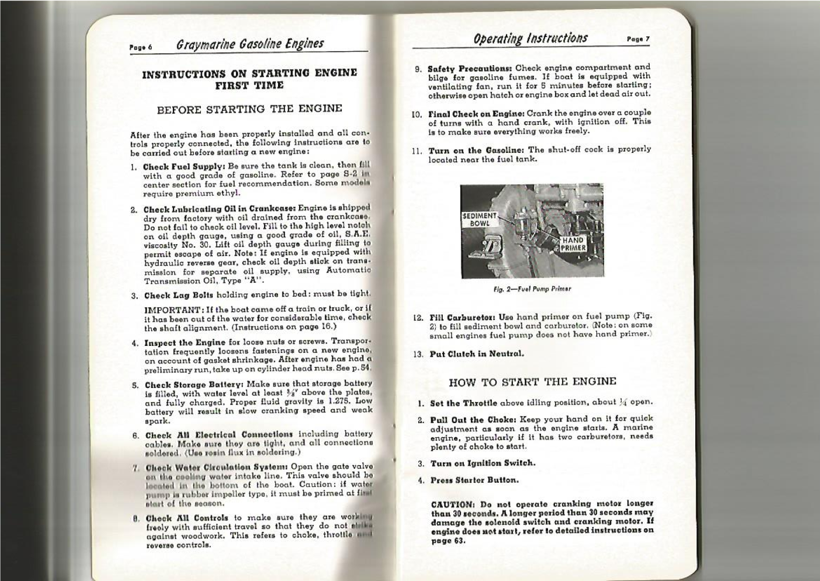 Gray Marine Manual 4 And 6 Cyclinder Engines ( Yet Another Version)