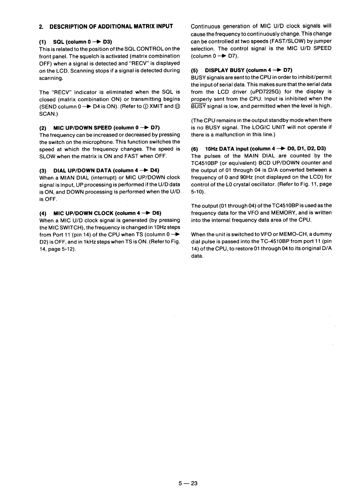 Icom ic 735 Service Manual