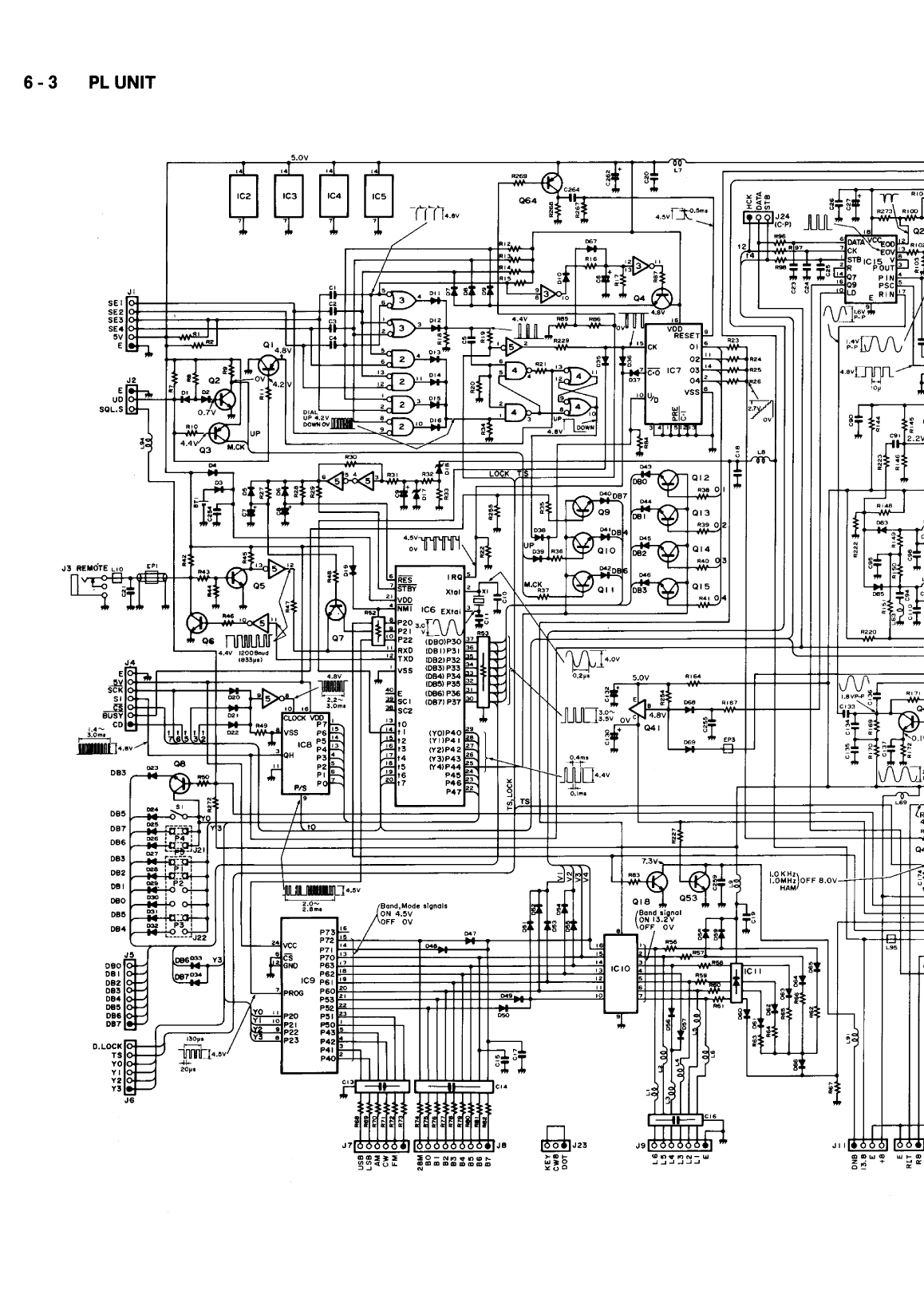 Icom ic 735 Service Manual