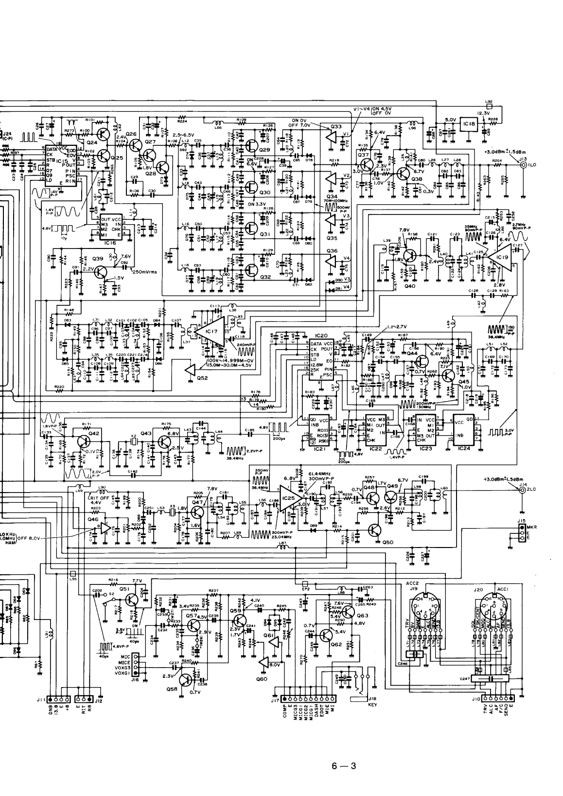 Icom ic 735 Service Manual