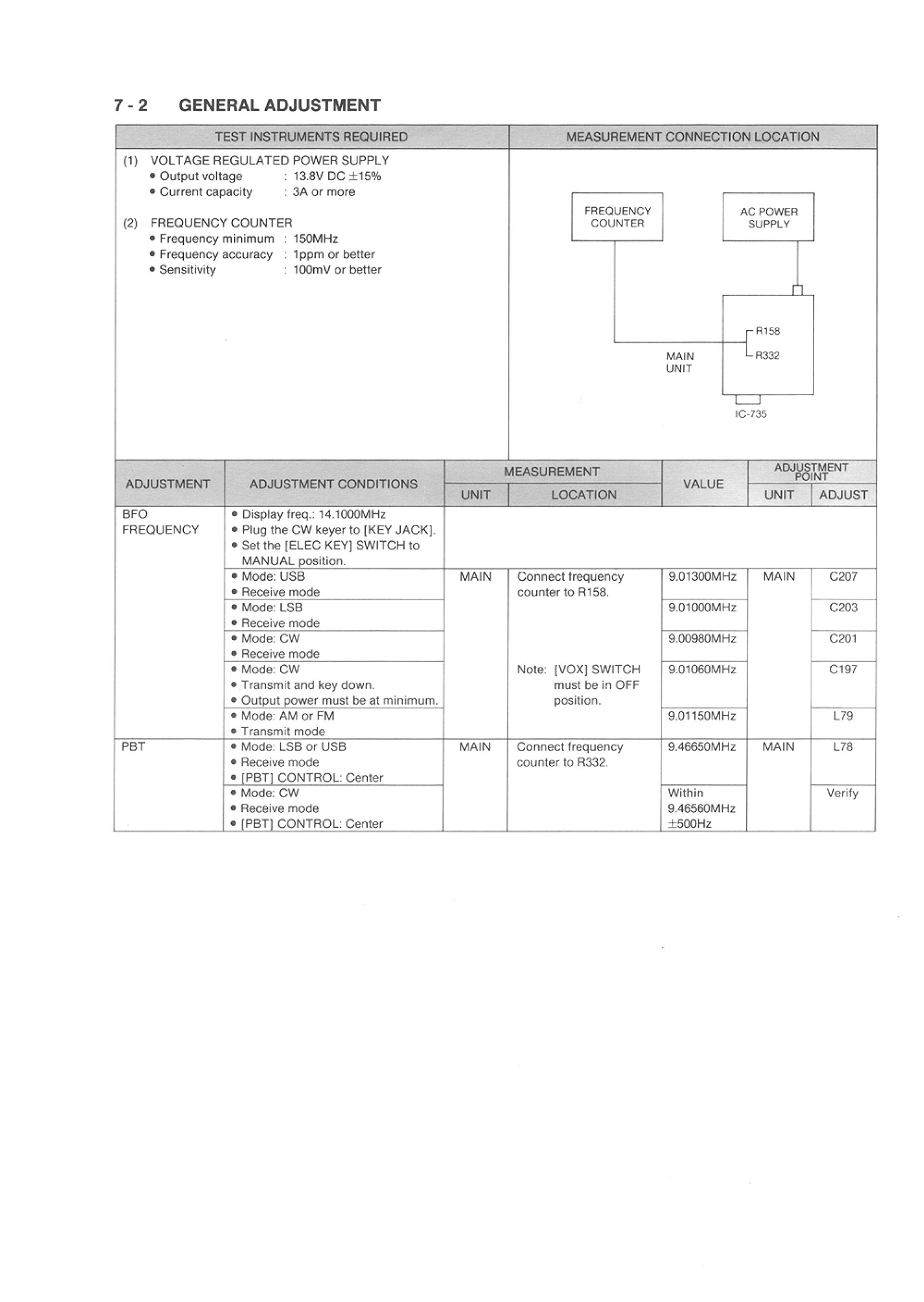 ' Icom Ic 735 Service Manual'