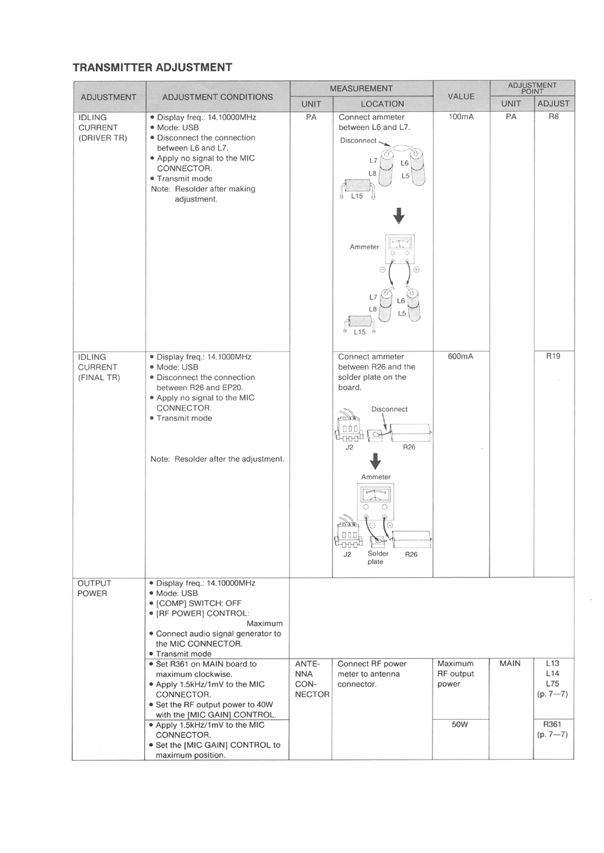 Icom ic 735 Service Manual