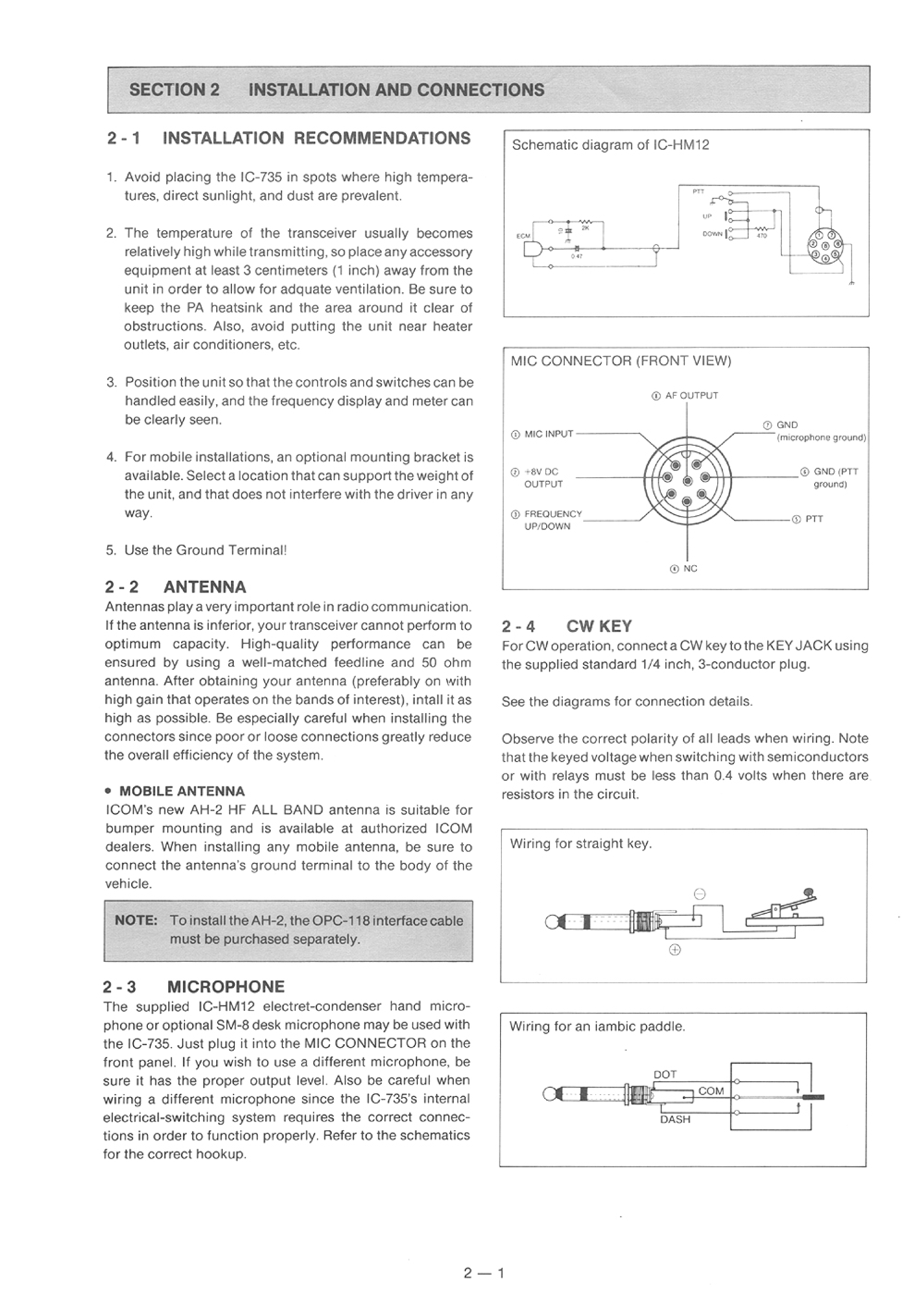 Icom Ic 735 Service Manual