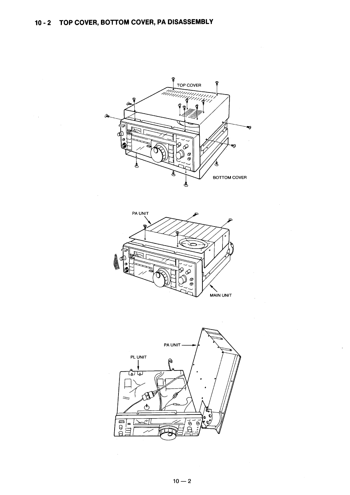 Icom ic 735 Service Manual