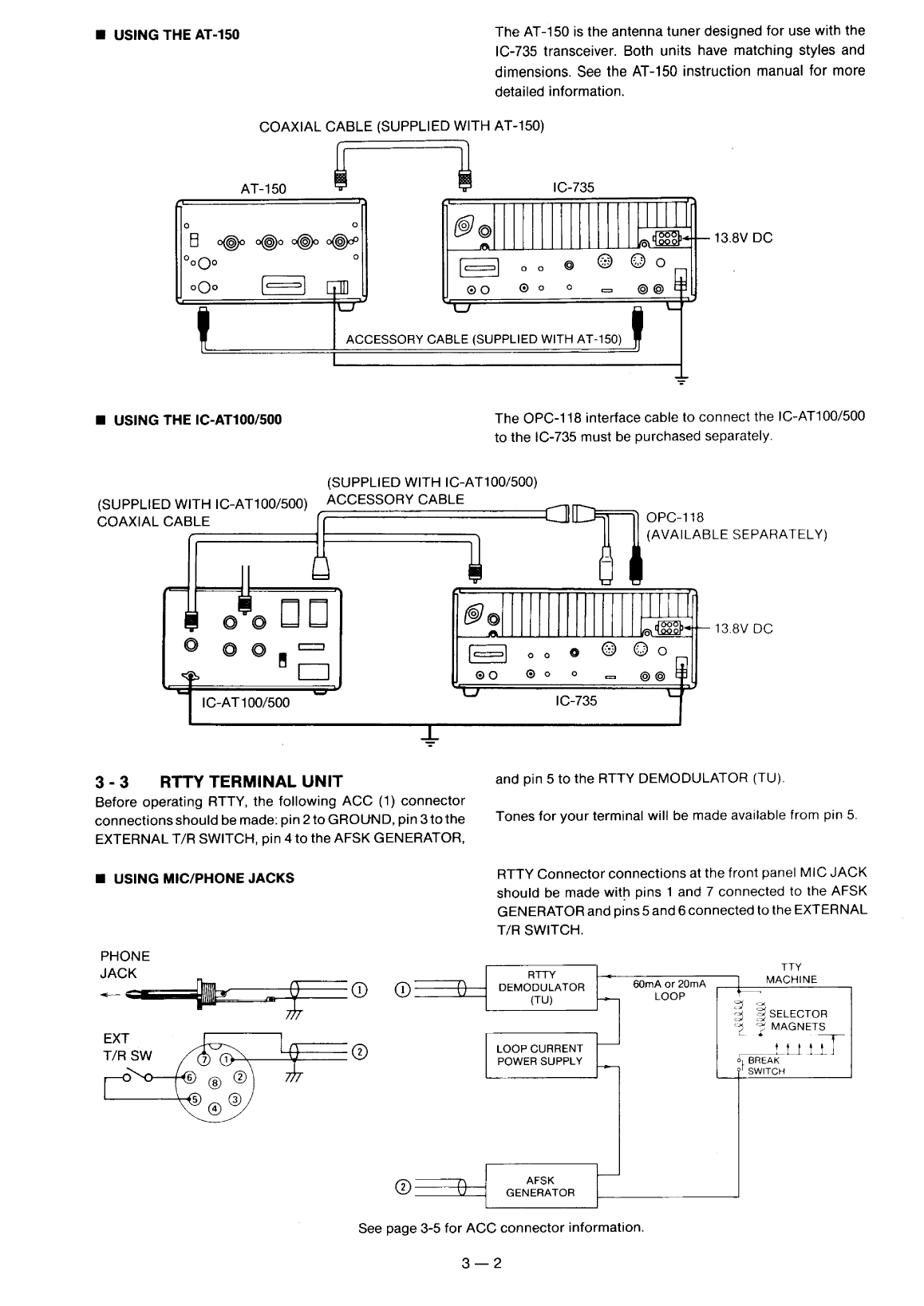 Icom Ic 735 Service Manual