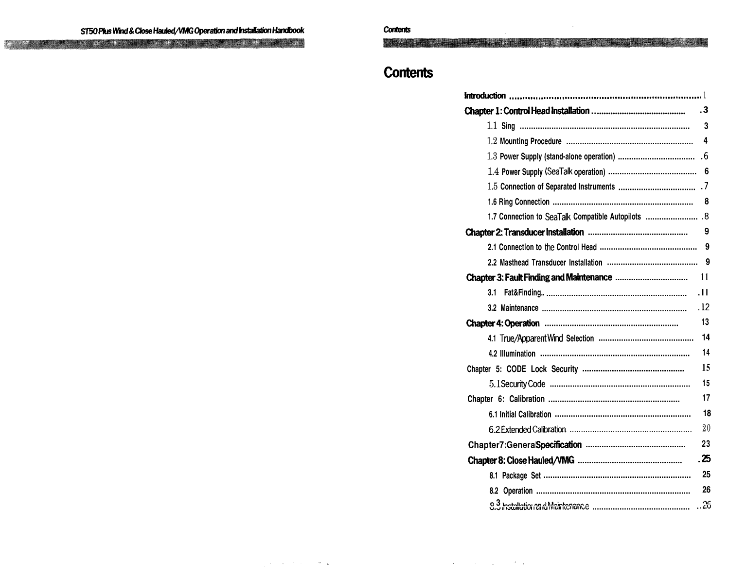 Autohelm Raymarine: St50 Plus Wind Wind Speed St50