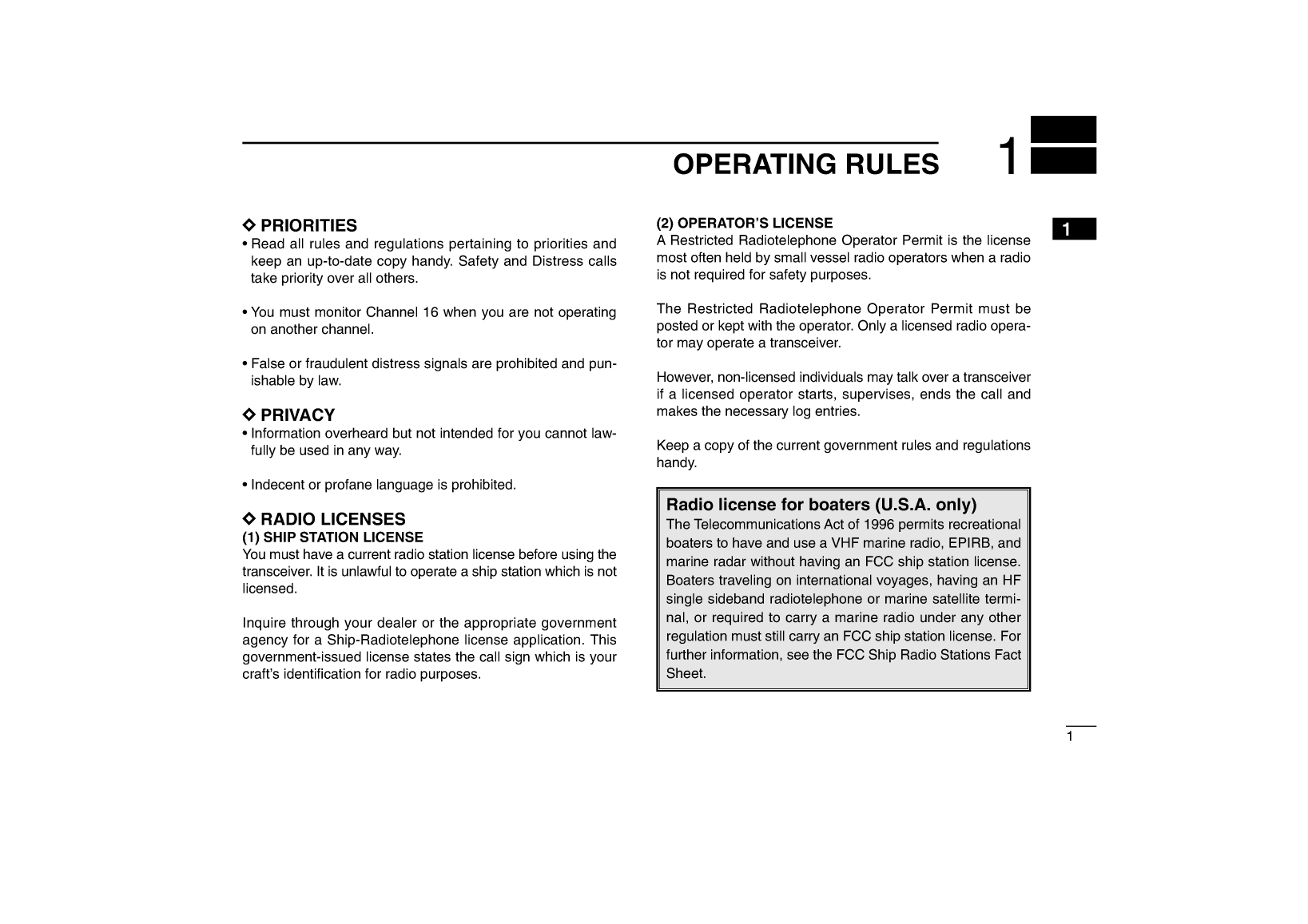 Icom Ic m422 Instruction Manual