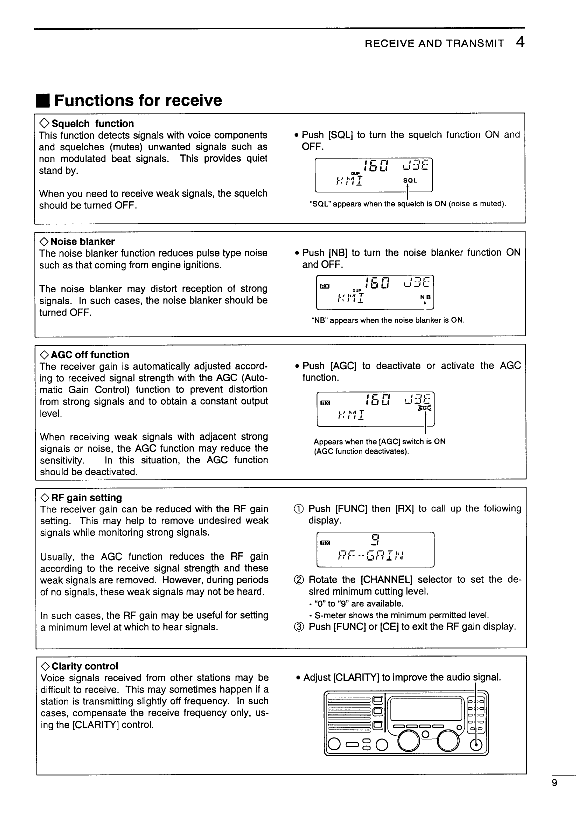 Icom Ic m710 Instruction Manual
