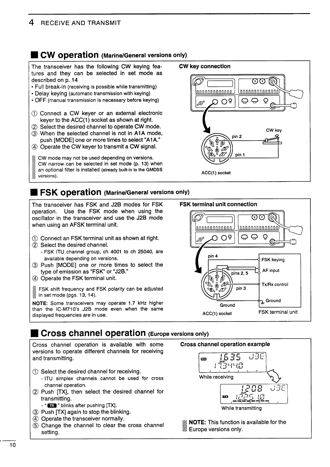 ' Icom Ic m710 Instruction Manual'