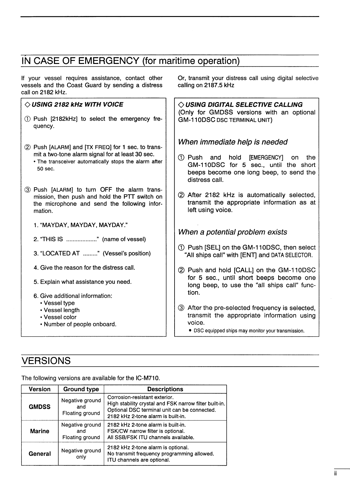 ' Icom Ic m710 Instruction Manual'