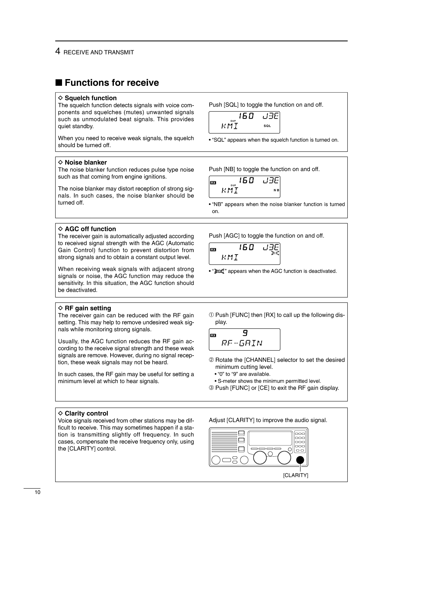 Icom Ic m710rt Instruction Manual