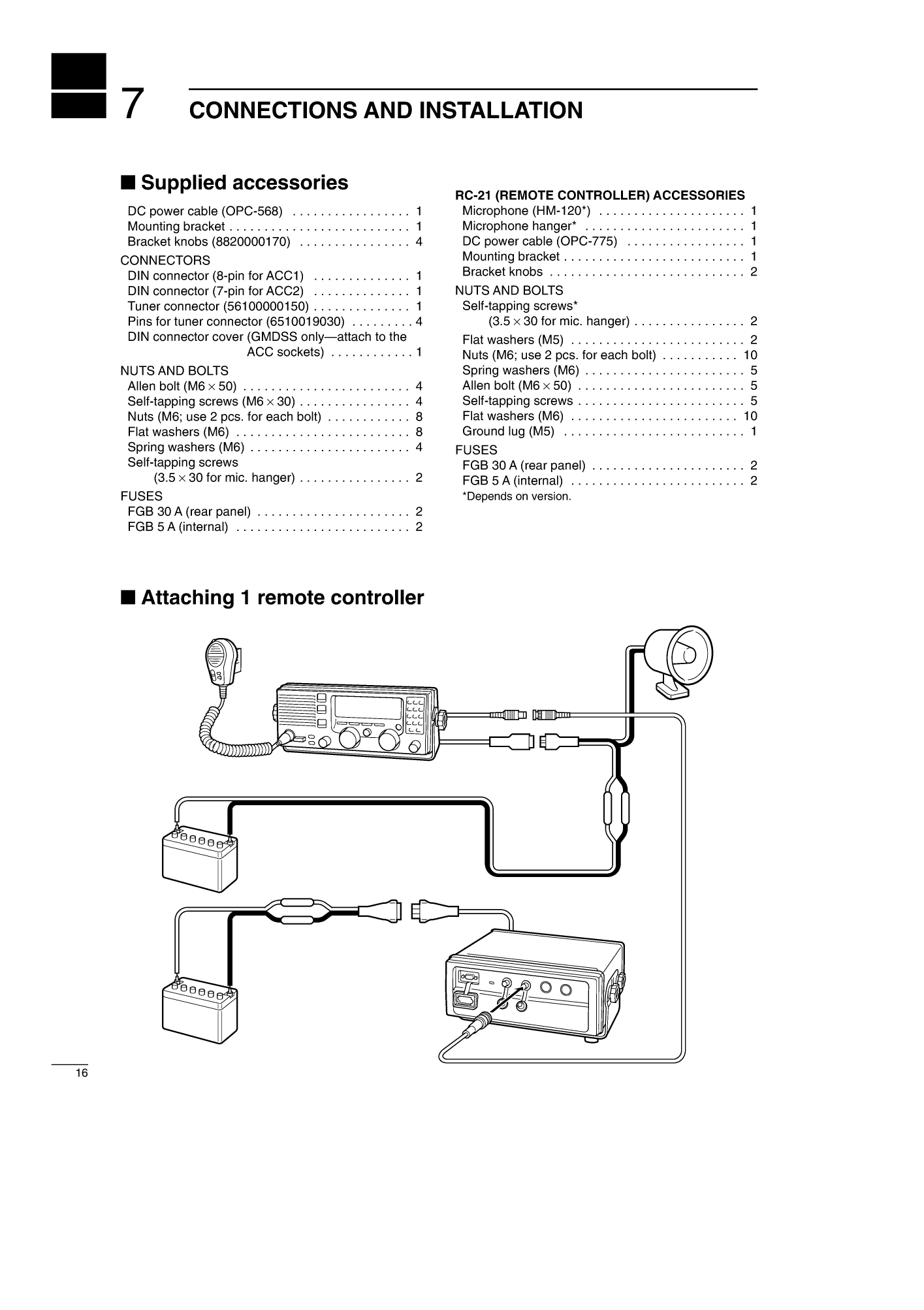 Icom Ic m710rt Instruction Manual