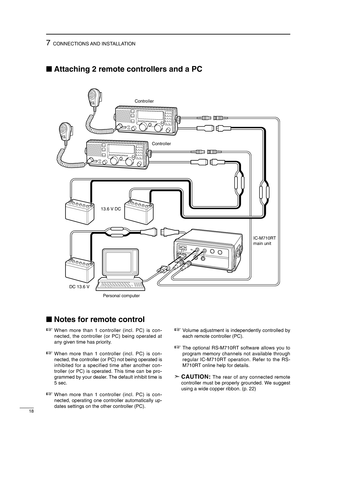 Icom Ic m710rt Instruction Manual