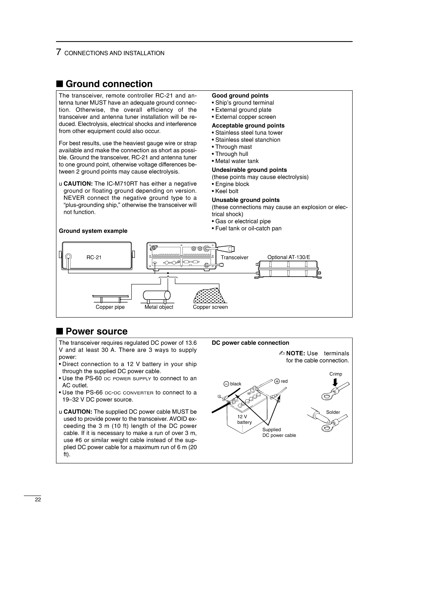 Icom Ic m710rt Instruction Manual