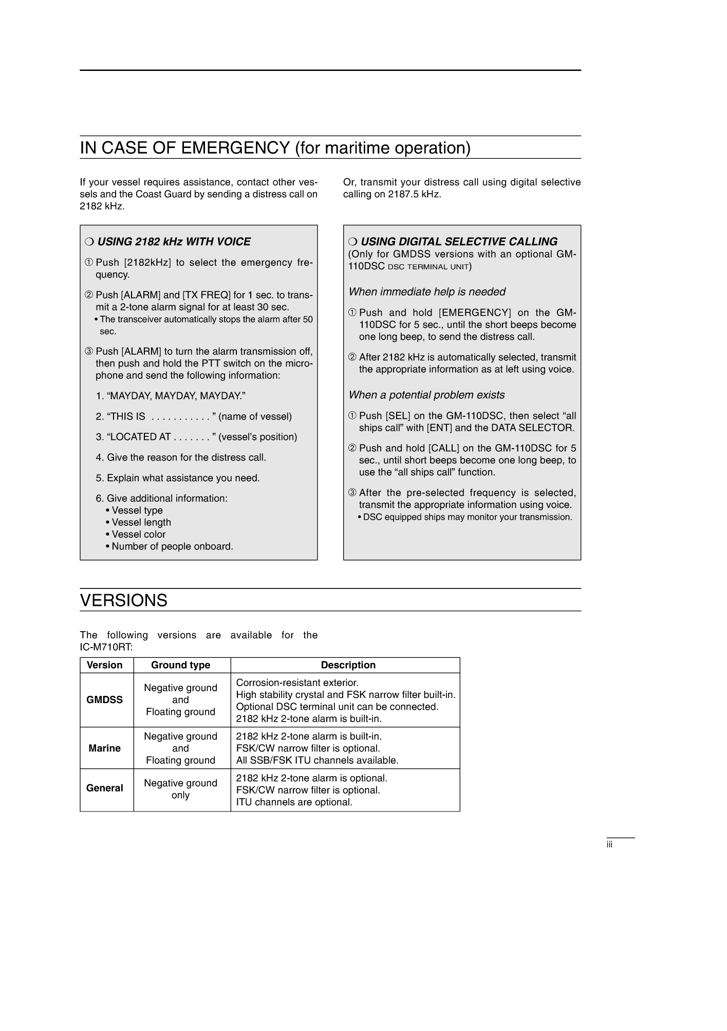 Icom Ic m710rt Instruction Manual