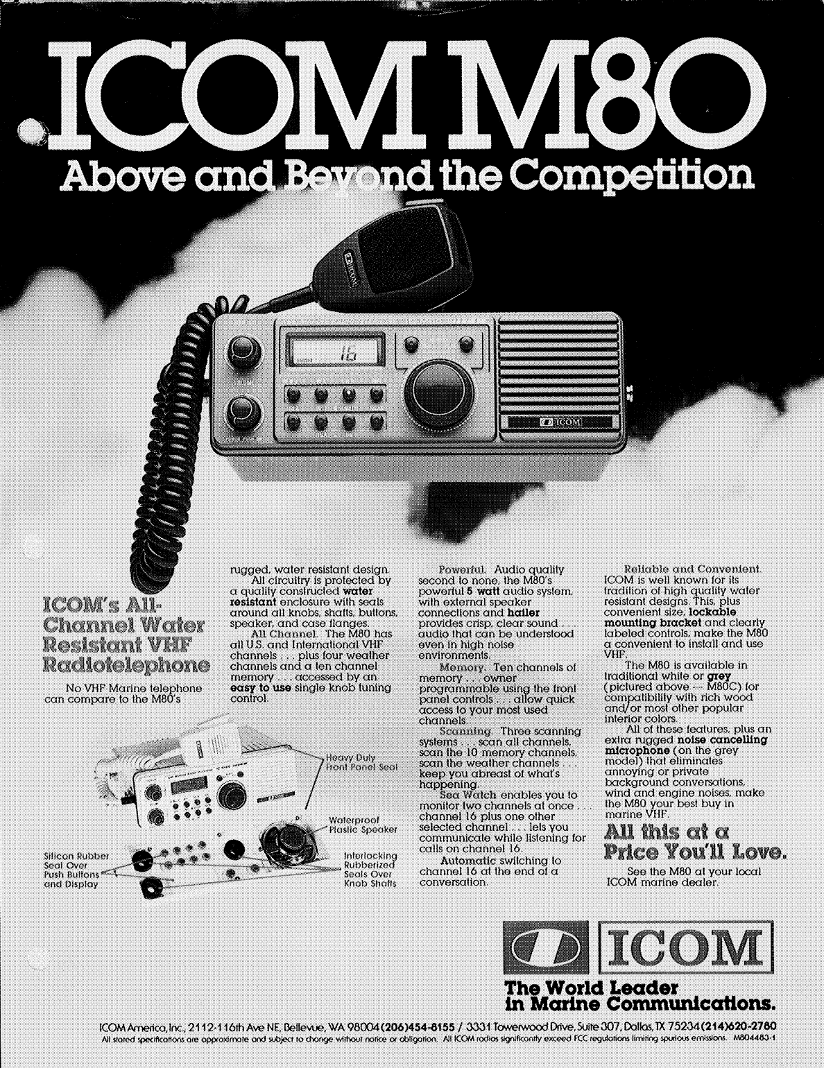 Icom Ic m80