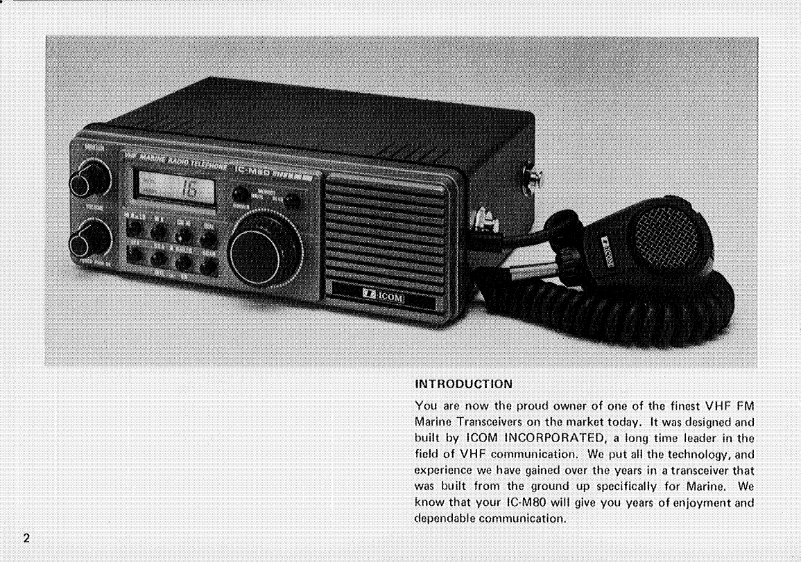 Icom Ic m80