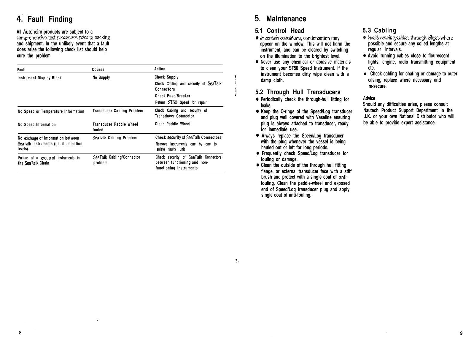 ' Autohelm Raymarine: St50 Speed St50 Wind Speed'