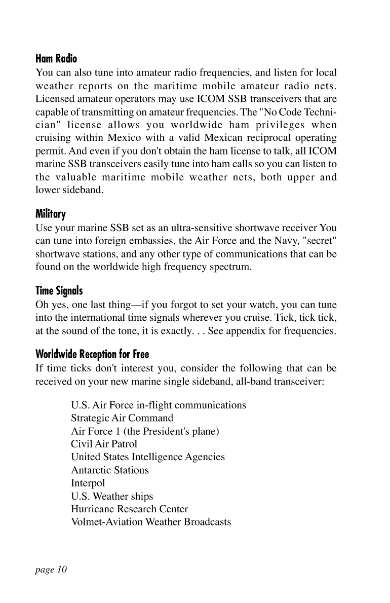 Icom Marine Ssb Book