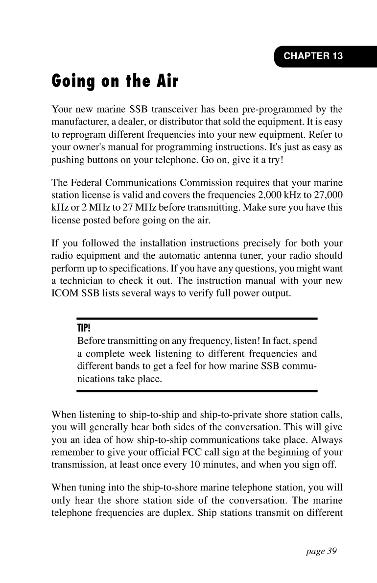 Icom Marine Ssb Book