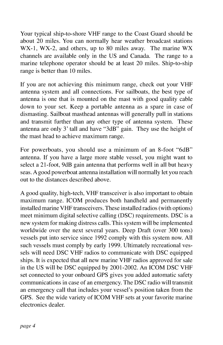 Icom Marine ssb Book