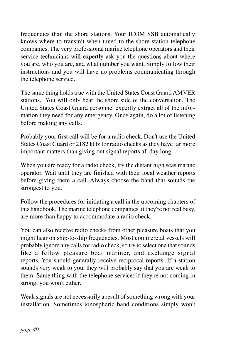 Icom Marine Ssb Book