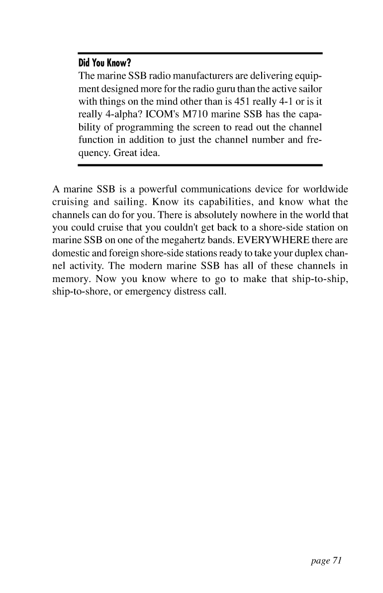 Icom Marine Ssb Book