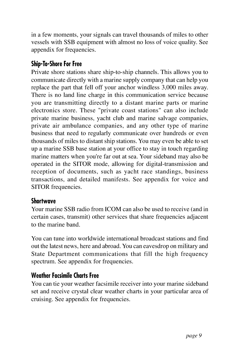 Icom Marine Ssb Book