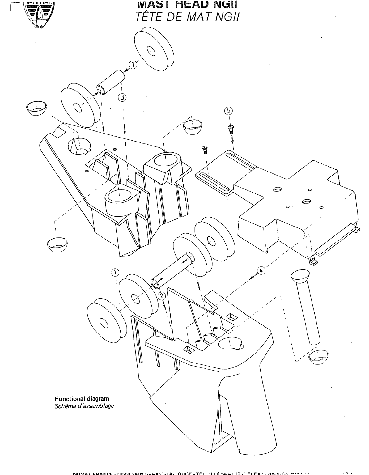 Isomat Spares Alumnum. Masts