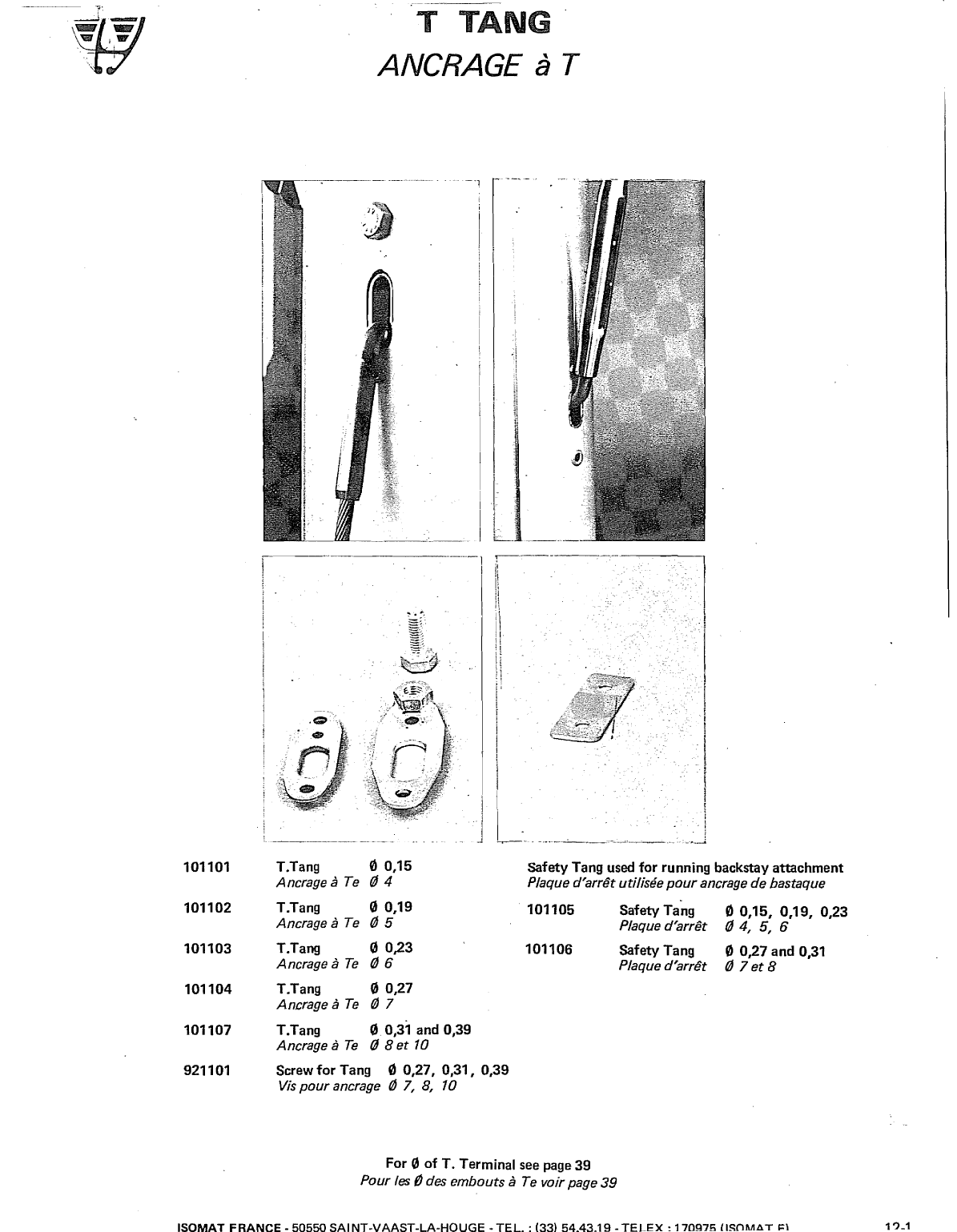 Isomat Spares Alumnum. Masts