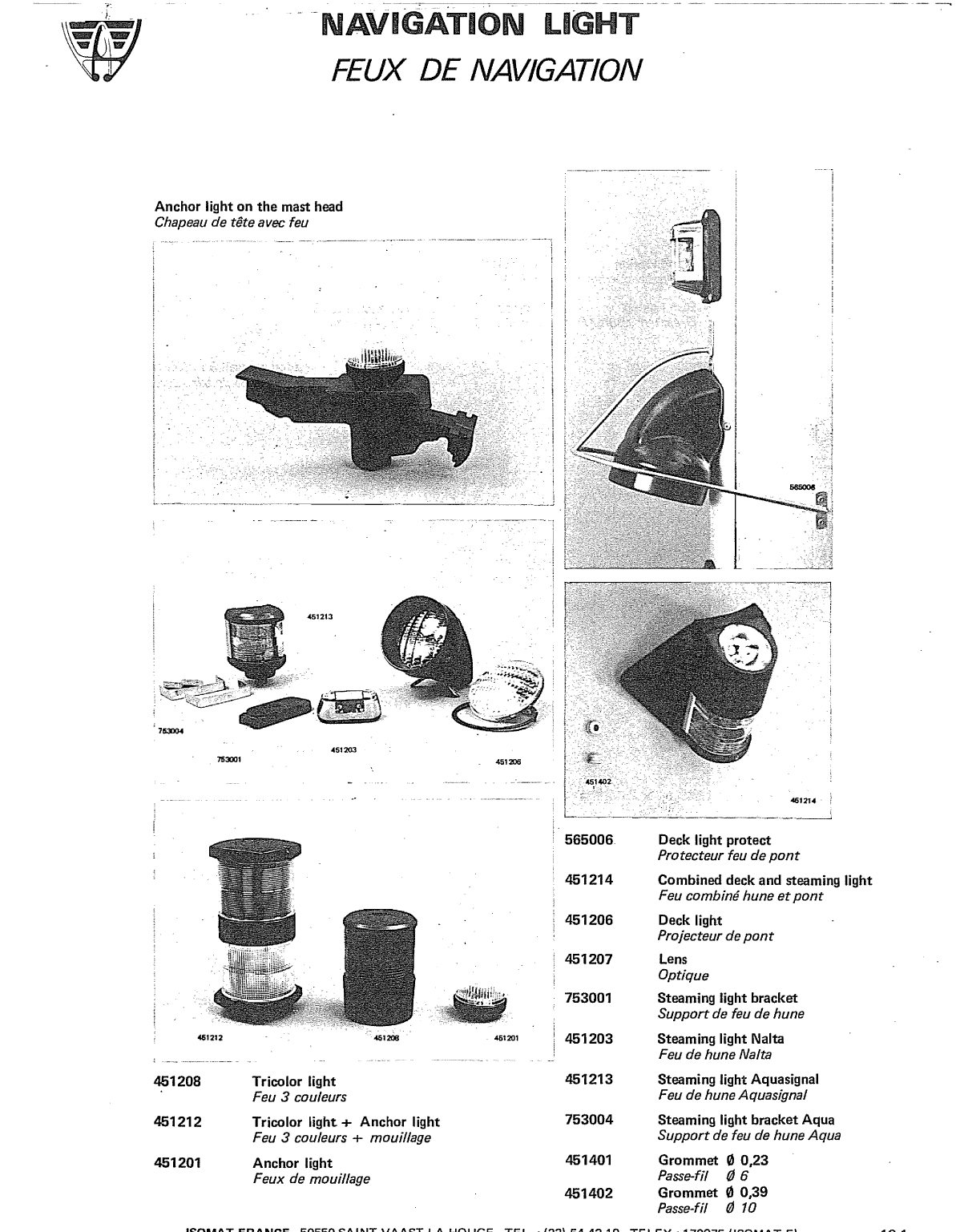 Isomat Spares Alumnum. Masts