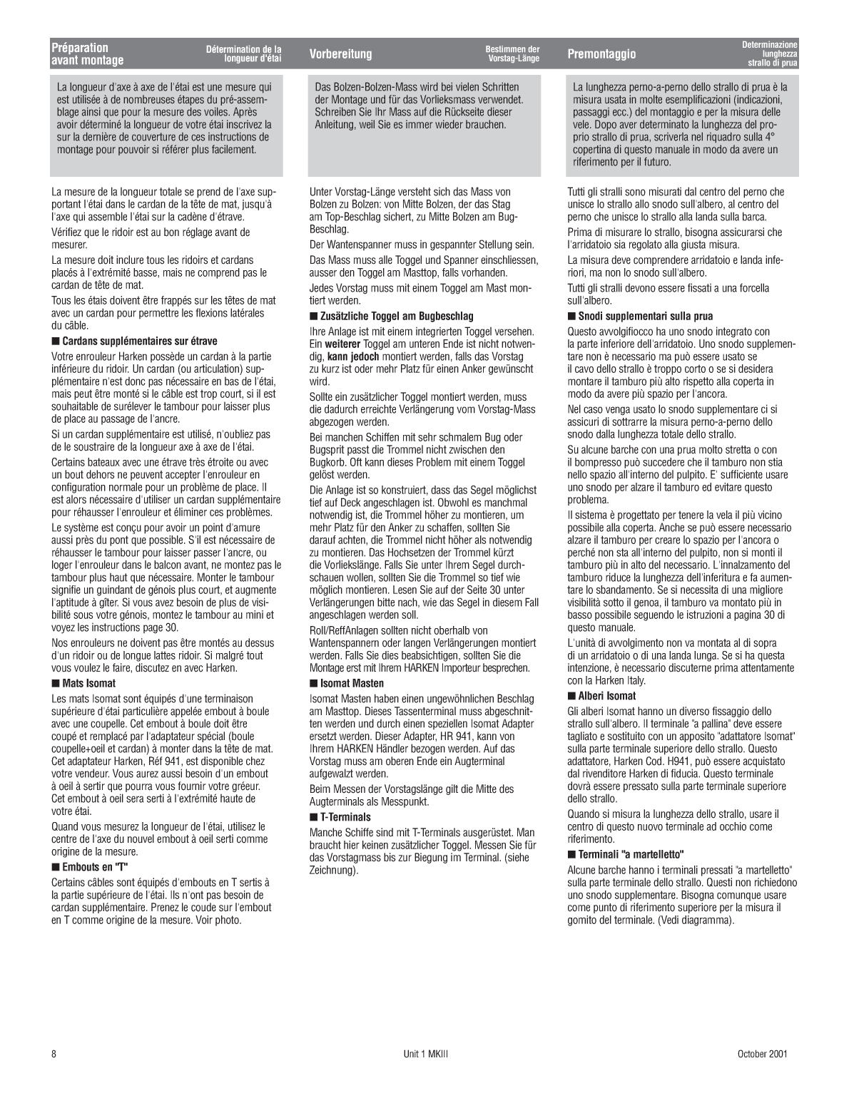 Harken Mk3 Unit 1 Furler 4863