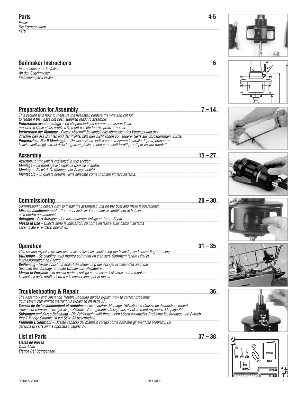 Harken Mk3 Unit 1 Furler 4863